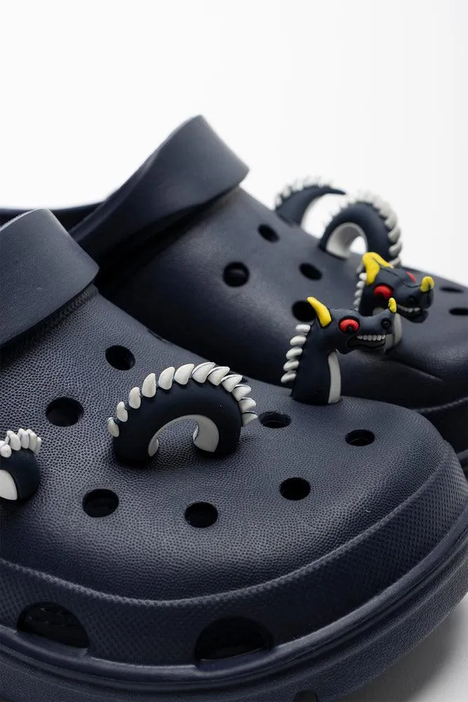 3D Dragon Clog Navy