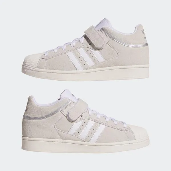 Adidas Pro Shell ADV Footwear White - Metallic Silver - Core White