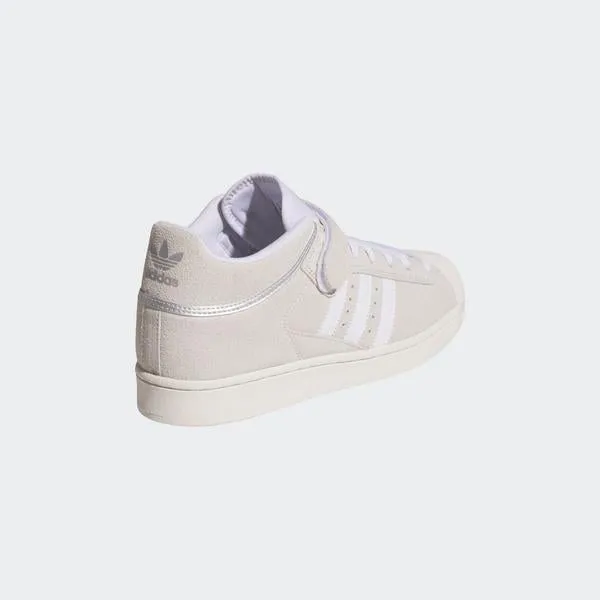 Adidas Pro Shell ADV Footwear White - Metallic Silver - Core White