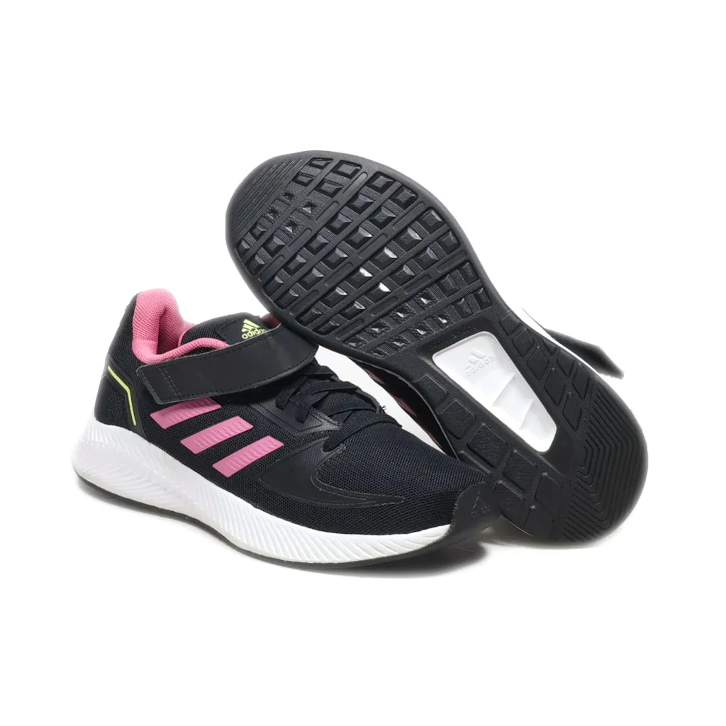 Adidas Runfalcon Sport Shoes Leather Black Colour For Kids