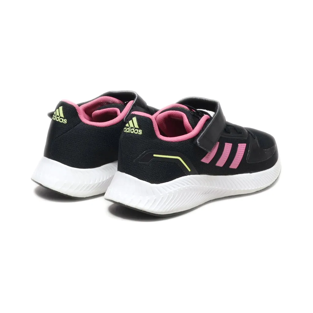 Adidas Runfalcon Sport Shoes Leather Black Colour For Kids
