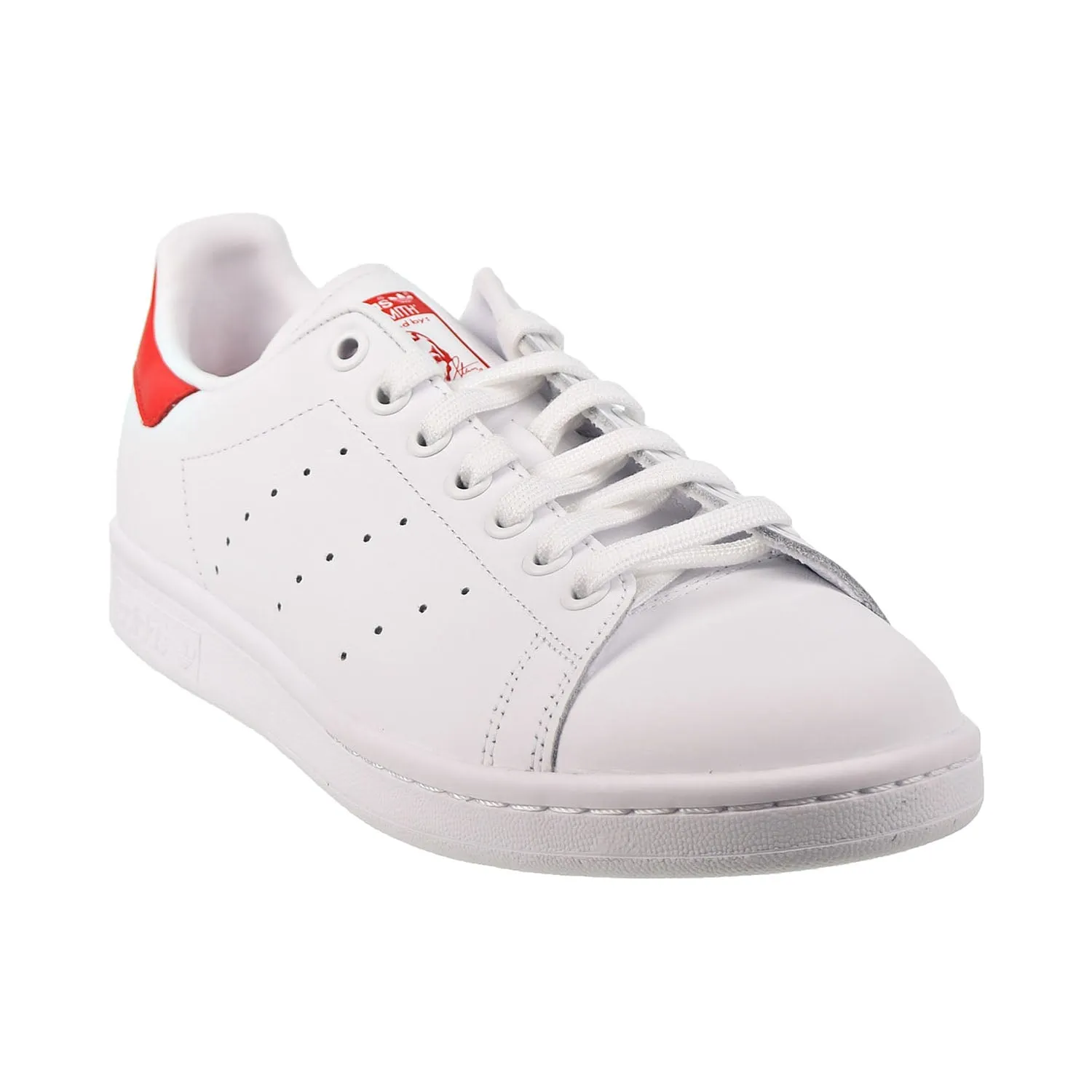 Adidas Stan Smith Men's Shoes Cloud White-Lush Red