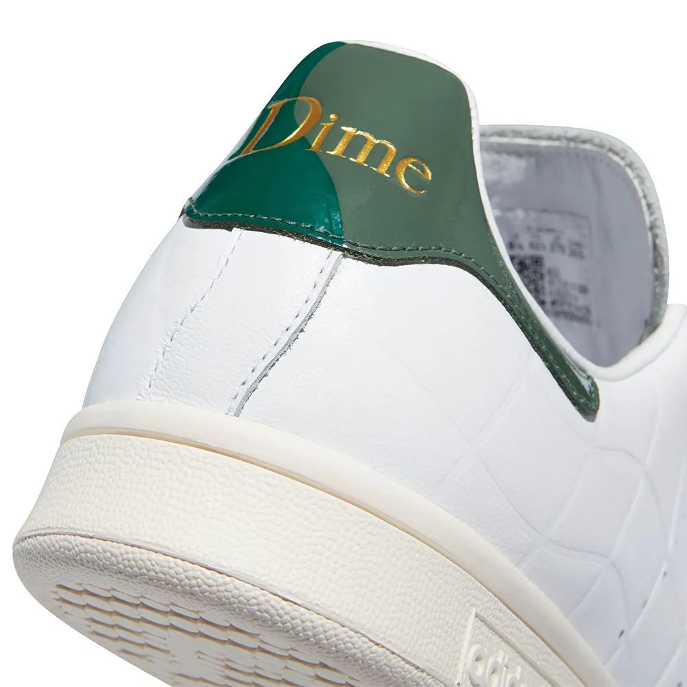 Adidas X Dime Stan Smith - Footwear White / Collegiate Green / Green Oxide