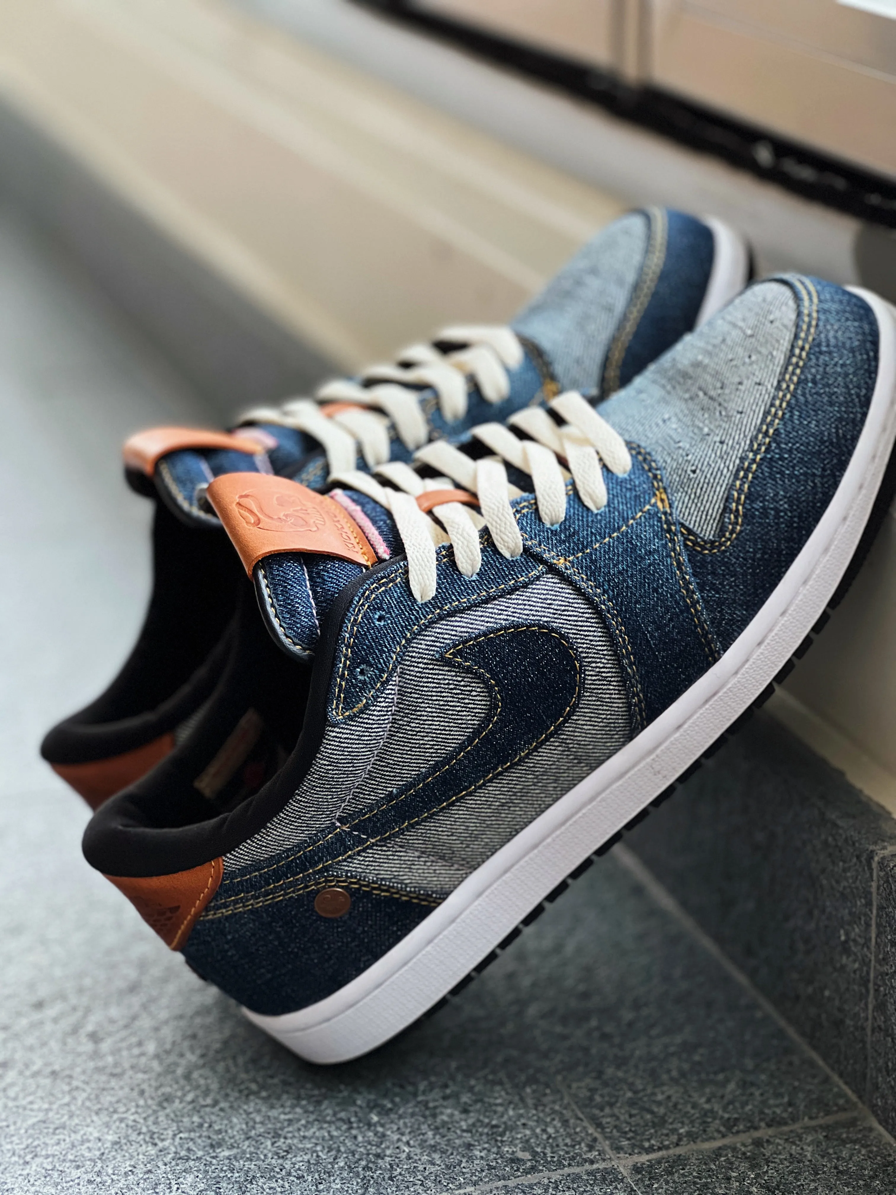 Air Jordan 1 Low "Momotaro Denim"