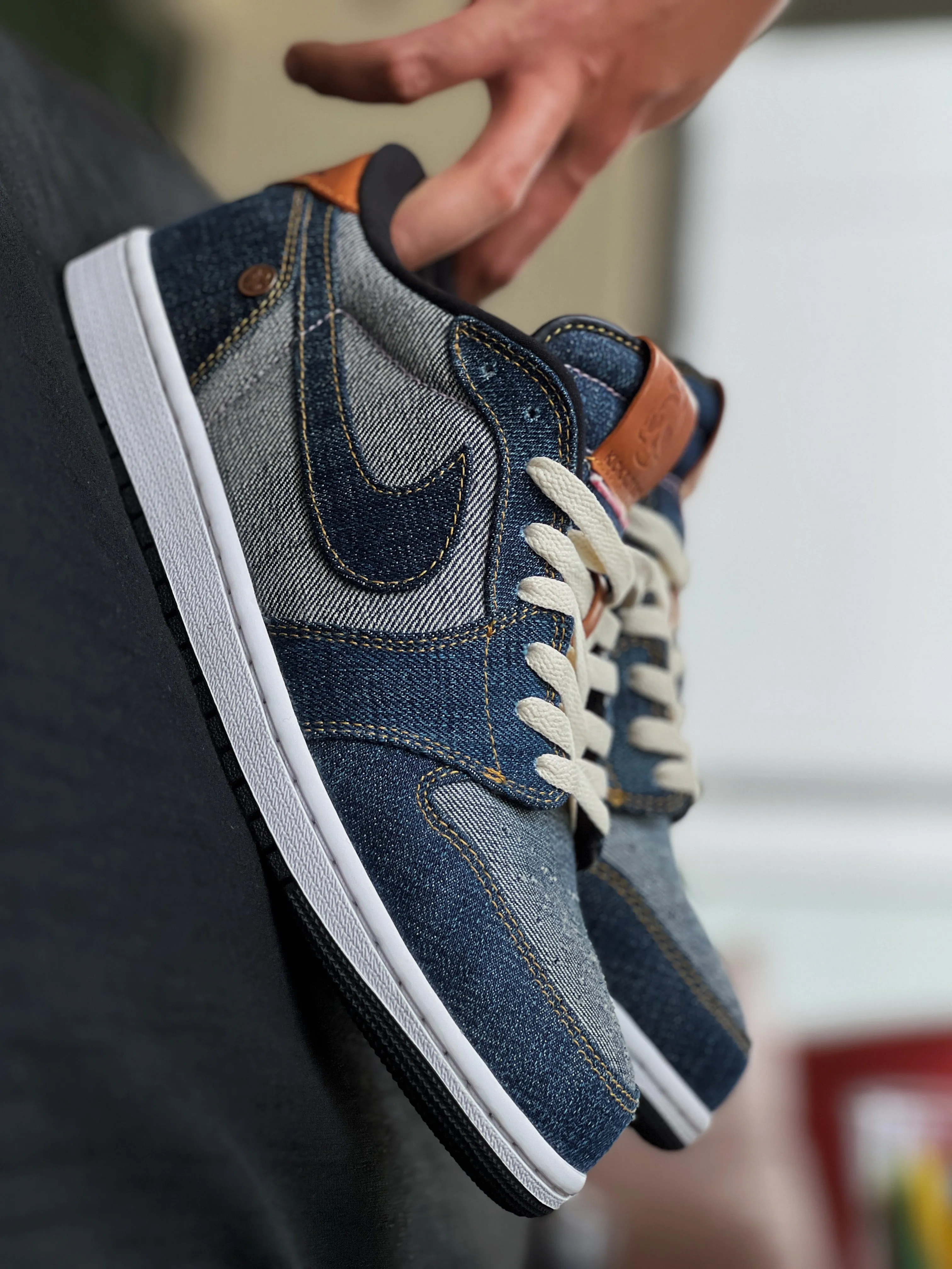 Air Jordan 1 Low "Momotaro Denim"