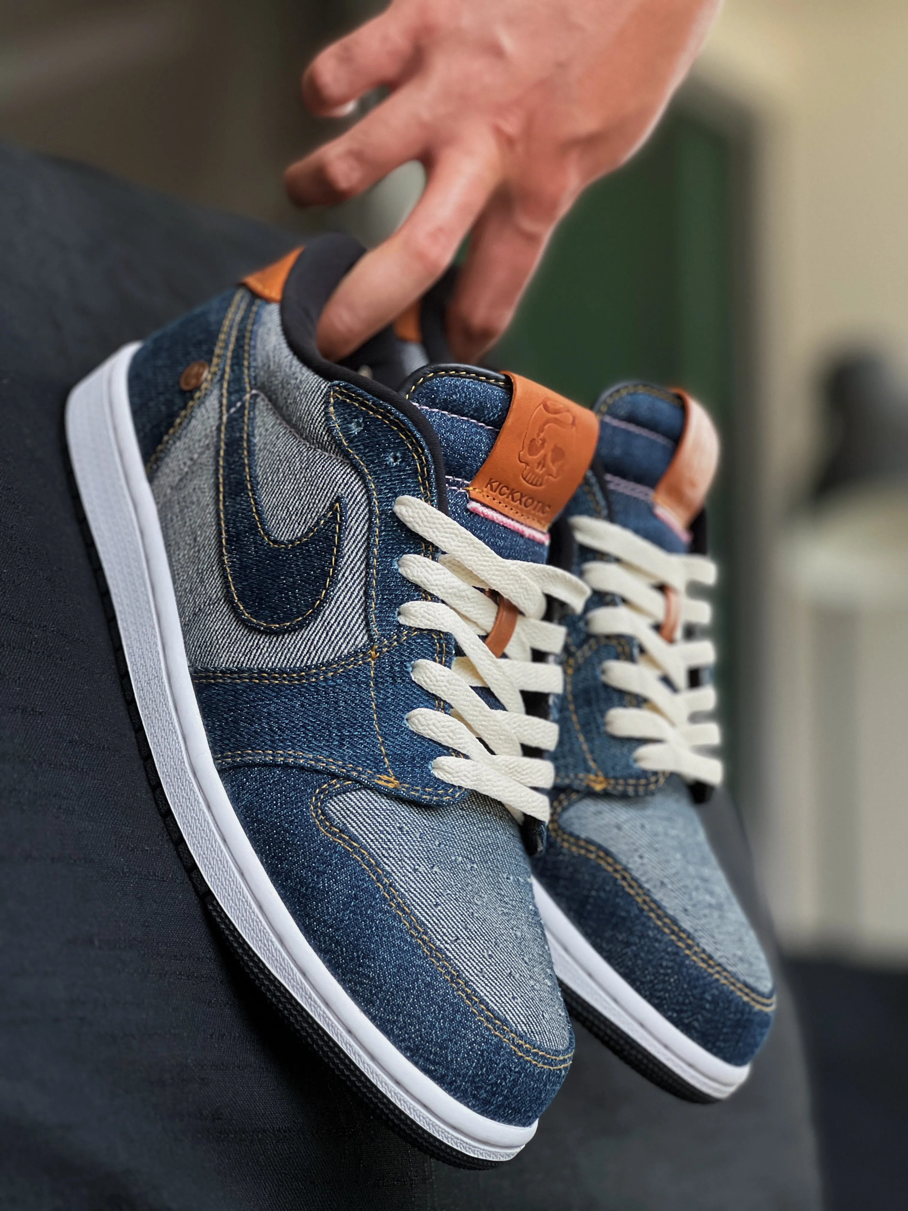 Air Jordan 1 Low "Momotaro Denim"