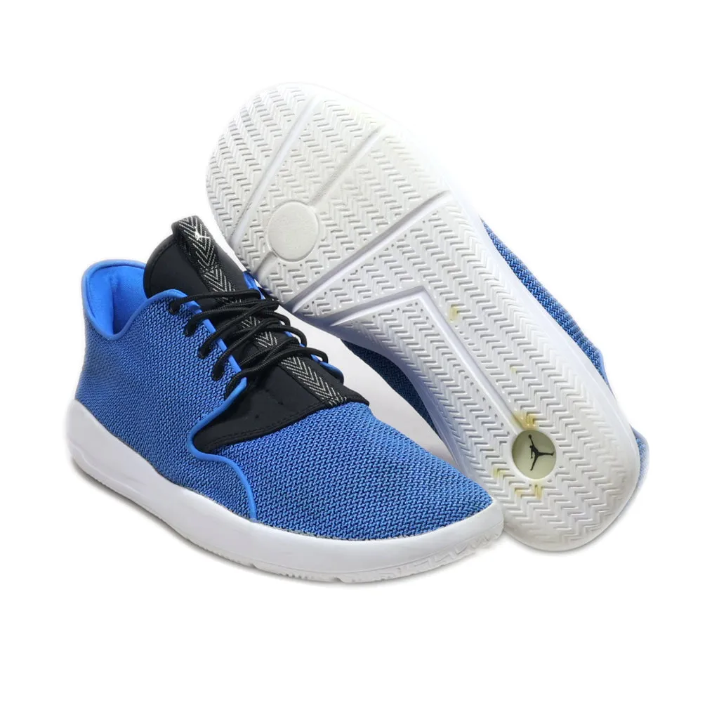 Air Jordan Sport Shoes Fabric Blue Colour For Men