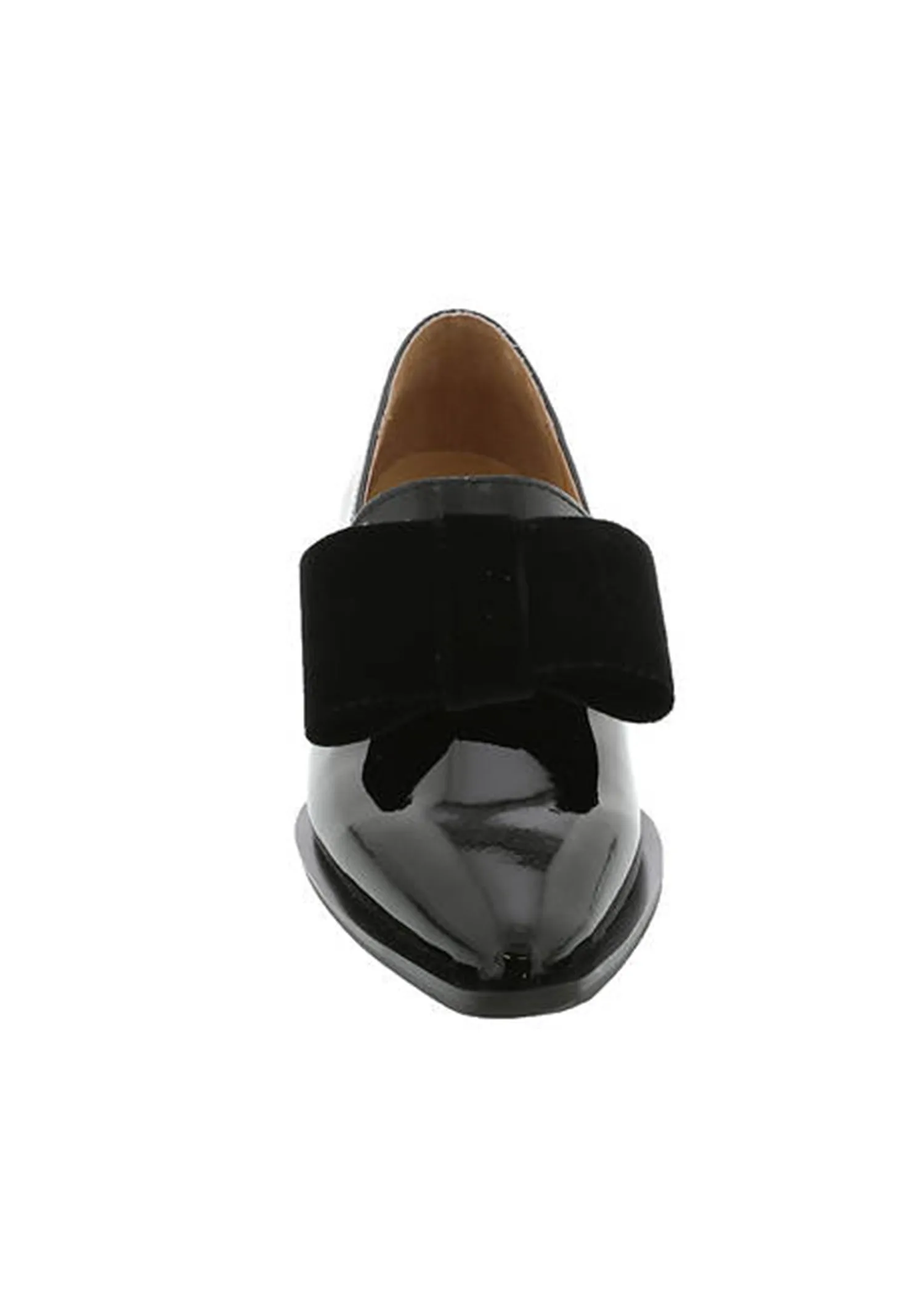 All Black Footwear Pat & Bow Loafer - FS