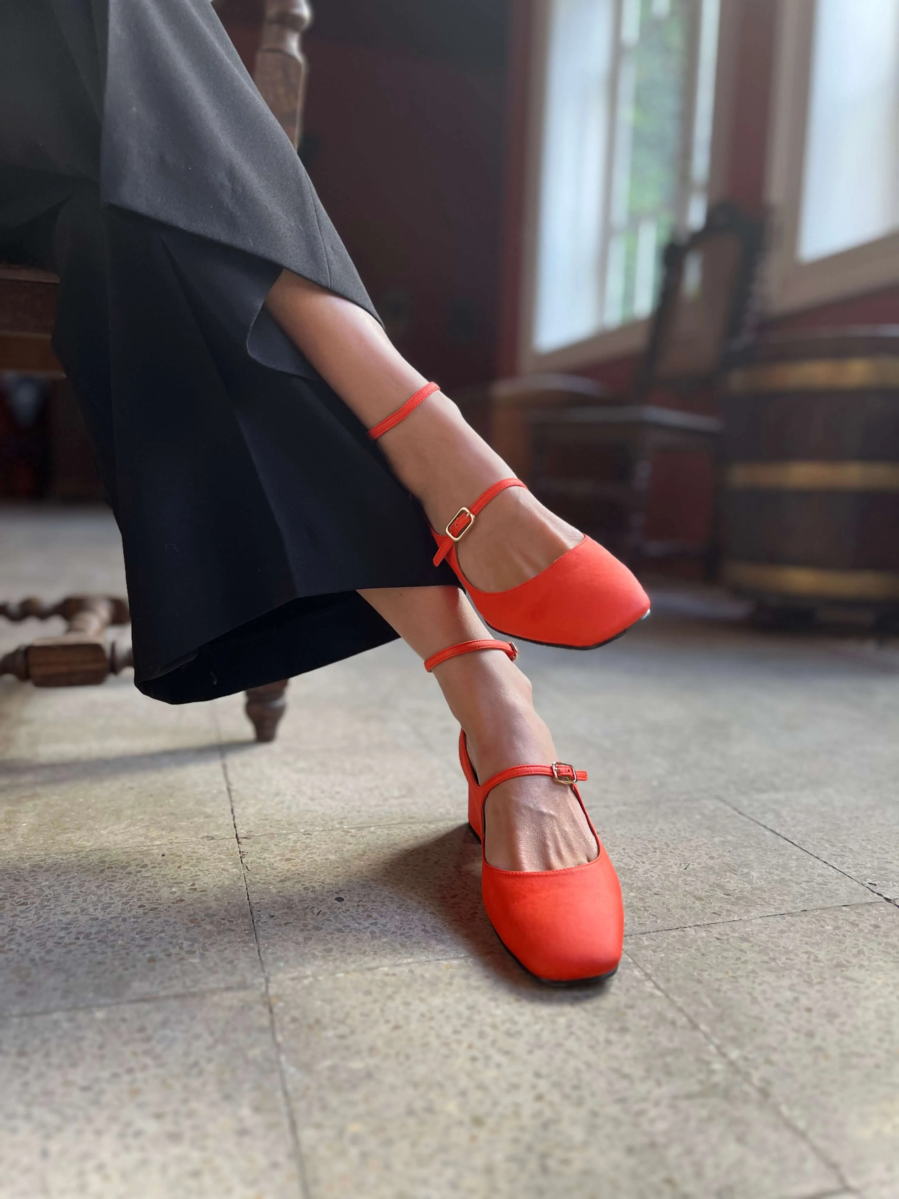 Belleville Paprika Pumps