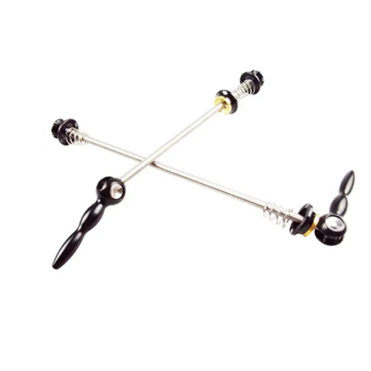 BIKERSAY Bicycle Skewers Quick Release Titanium Axle QR Wheel Hub Skewer For MTB Bicycle, Model:QR001