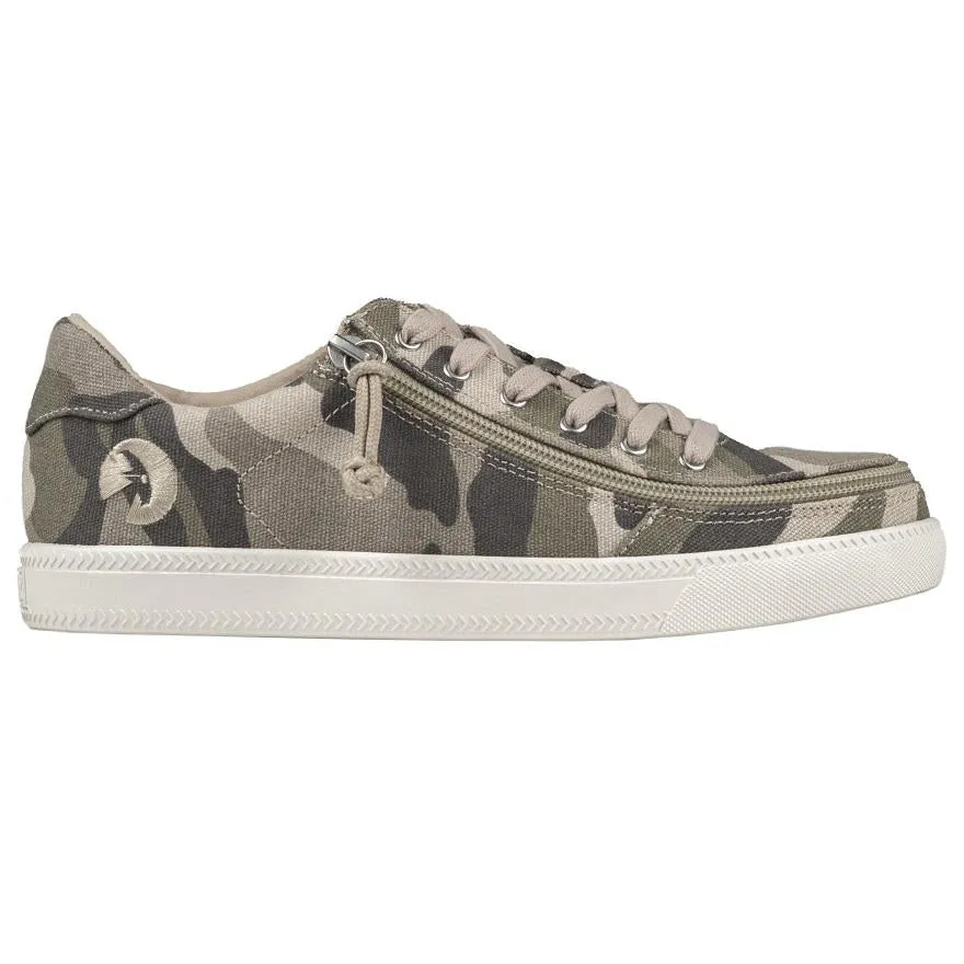 Billy Footwear (Womens) - Low Top Natural Camo Canvas Shoes