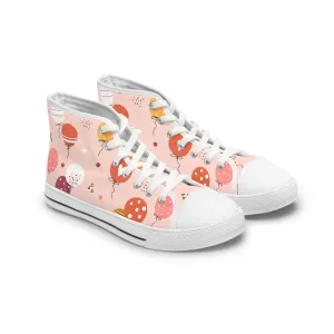 Birthday Balloons Women's High Top Sneakers