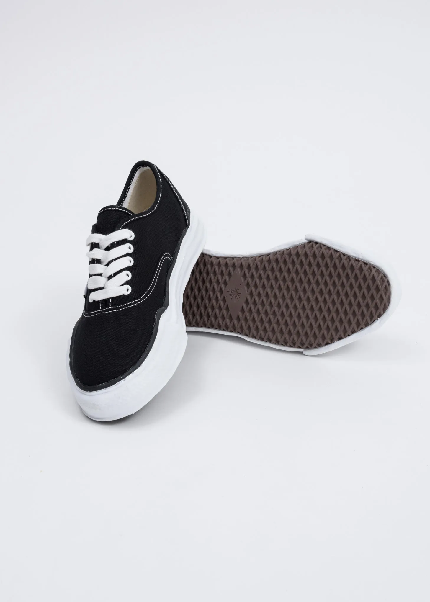 Black Canvas Original Sole Sneaker