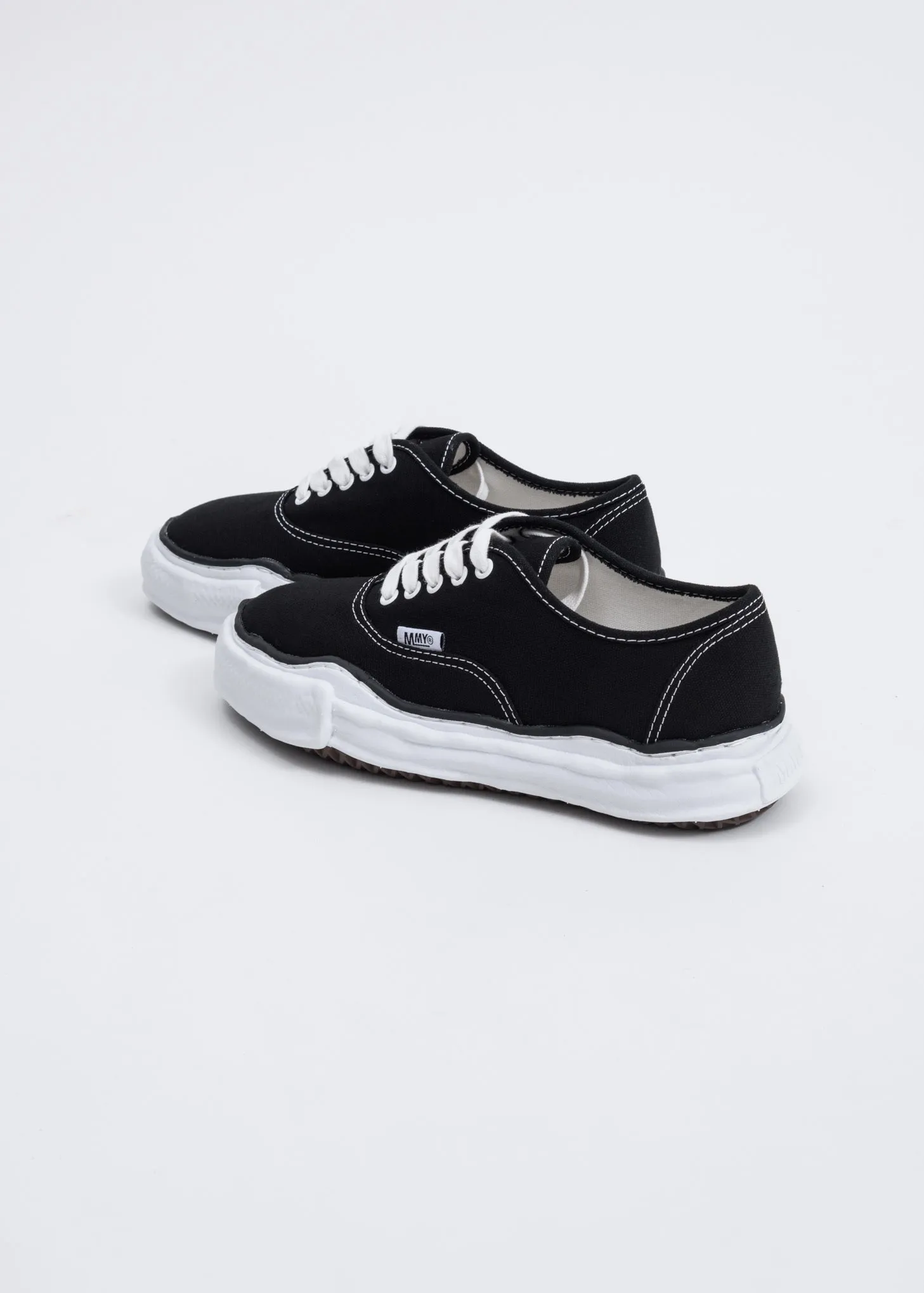 Black Canvas Original Sole Sneaker