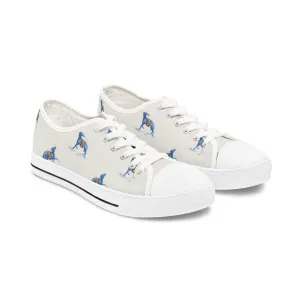Blue Dog Women's Low Top Sneakers