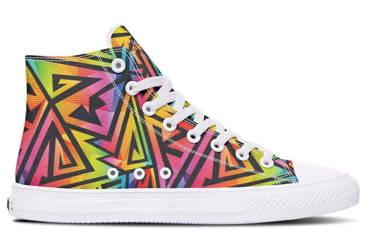 Bright Geometric Pattern