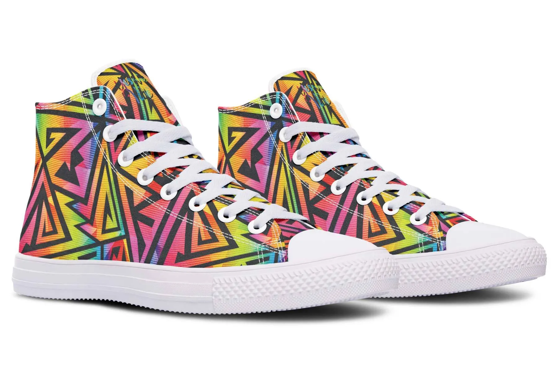 Bright Geometric Pattern