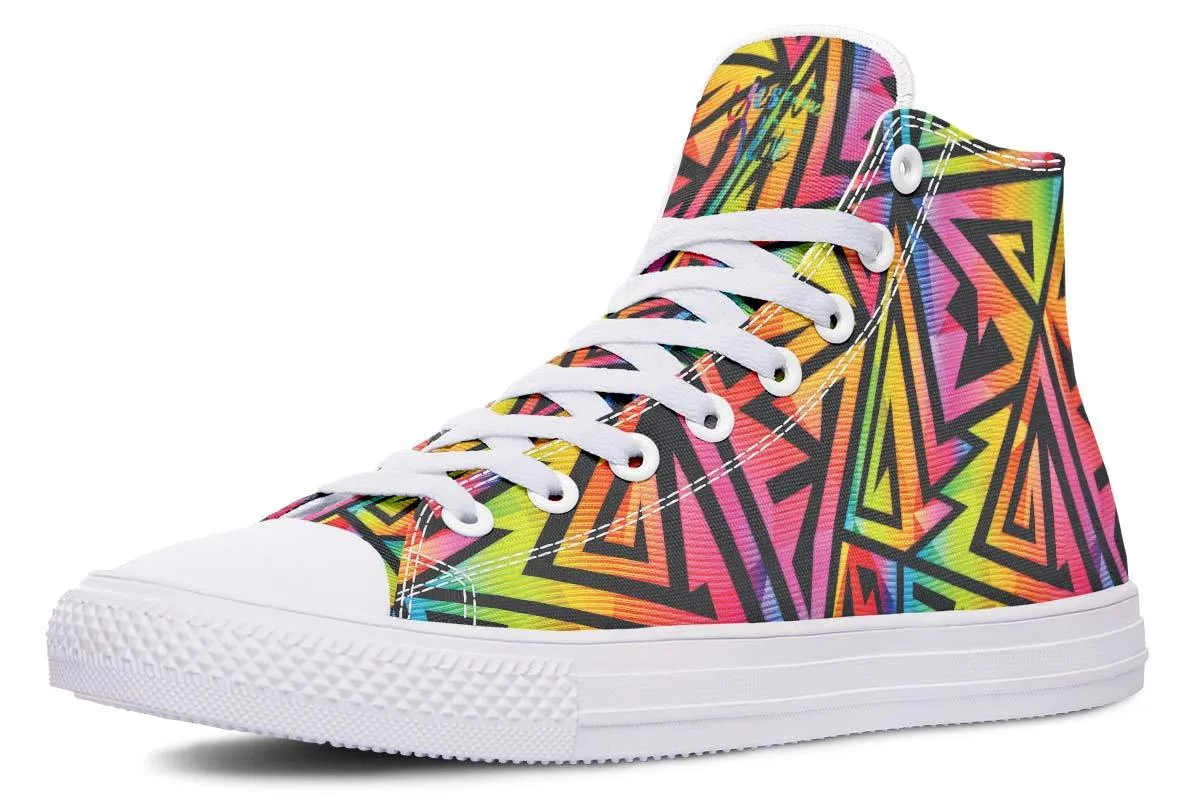 Bright Geometric Pattern