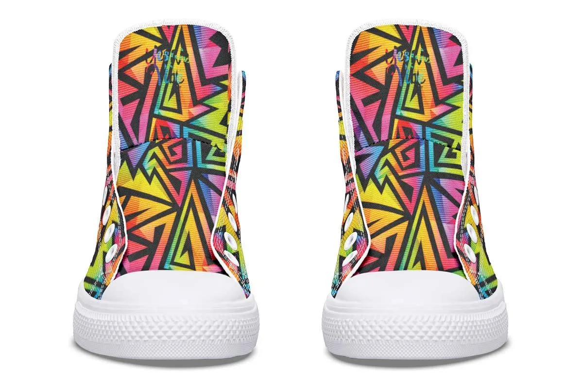 Bright Geometric Pattern