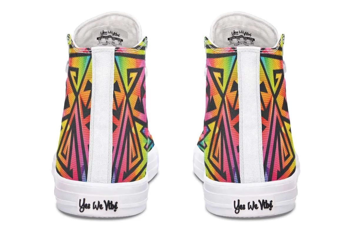 Bright Geometric Pattern