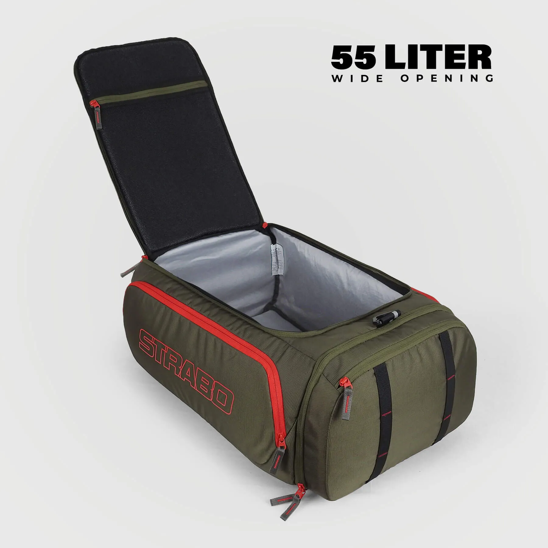 Camper 2-in-1 Duffel   Backpack - Olive