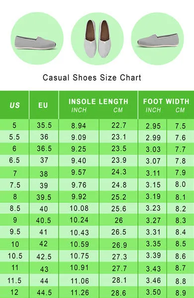 Cane Corso Flower Casual Shoes