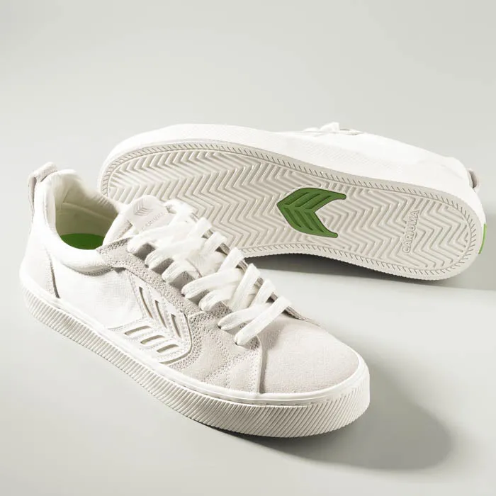 CARIUMA CATIBA PRO Vintage White Canvas/Off White Suede Mens Sneaker