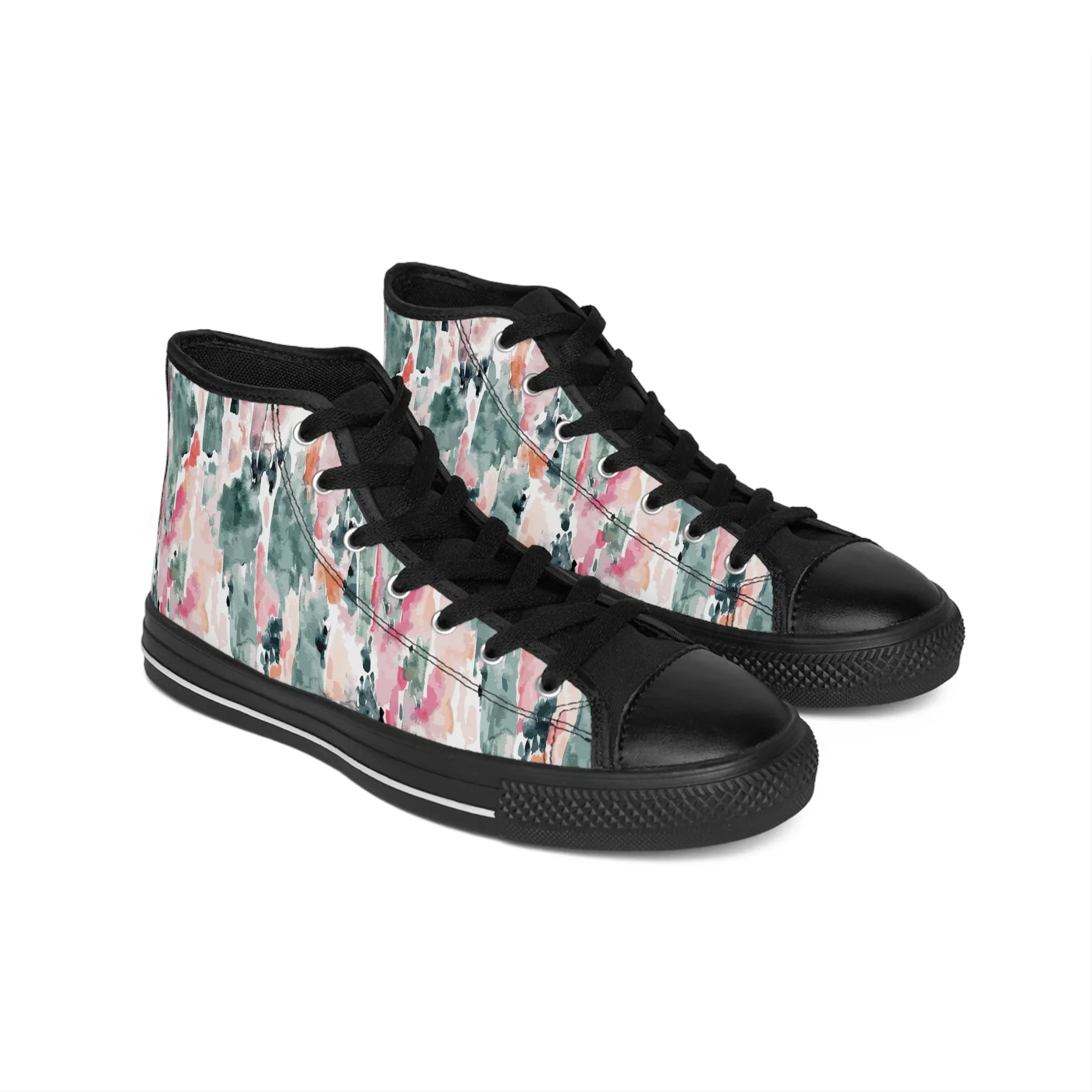 Colorful Pattern Women's Classic Sneakers