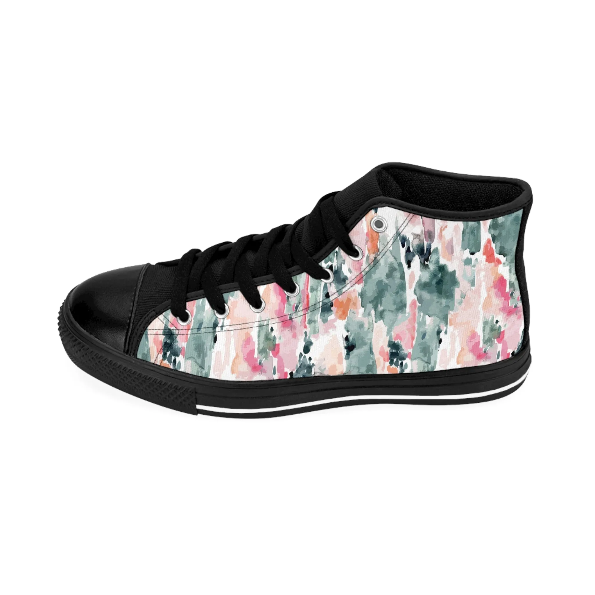 Colorful Pattern Women's Classic Sneakers