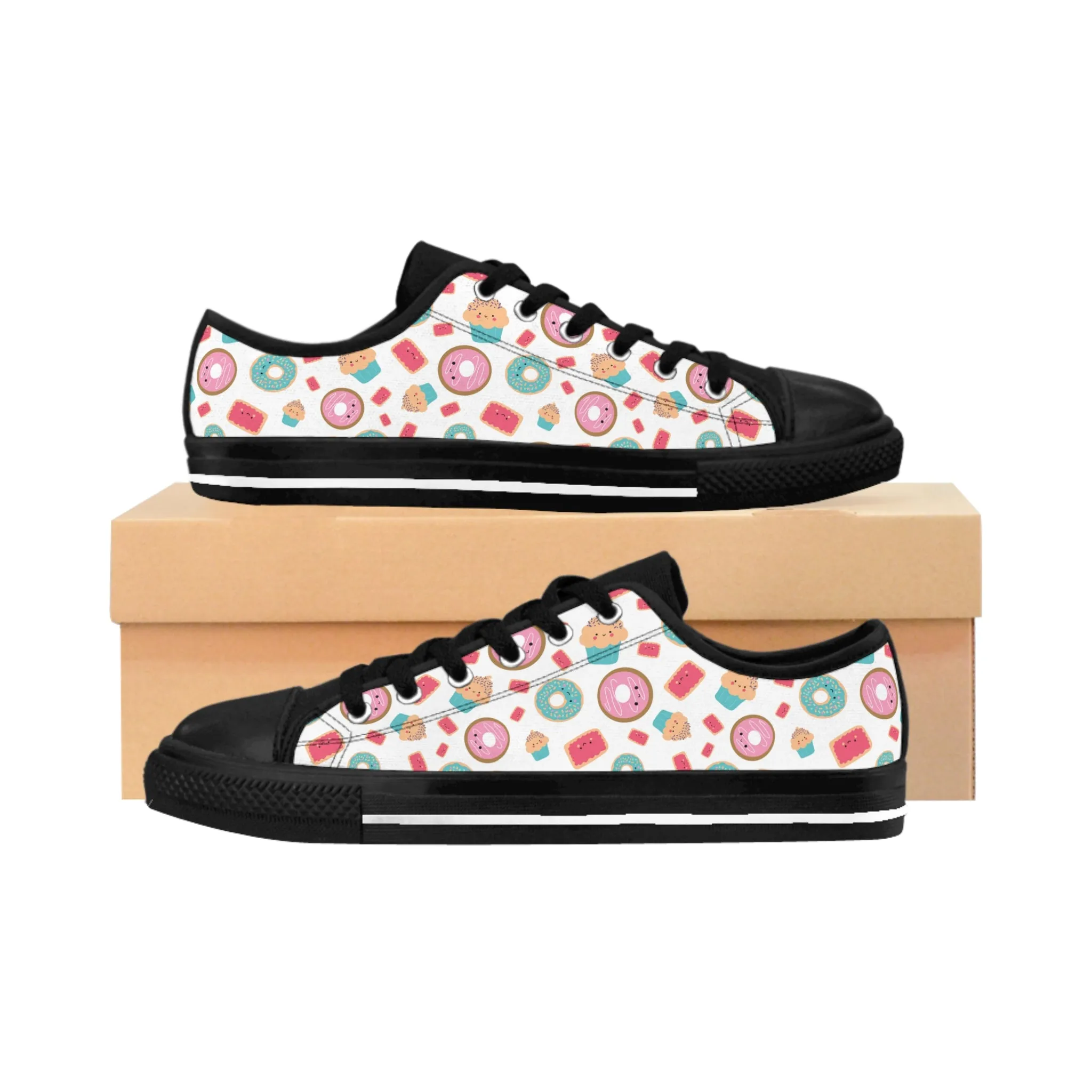 Colorful Pop Tarts Women's Sneakers