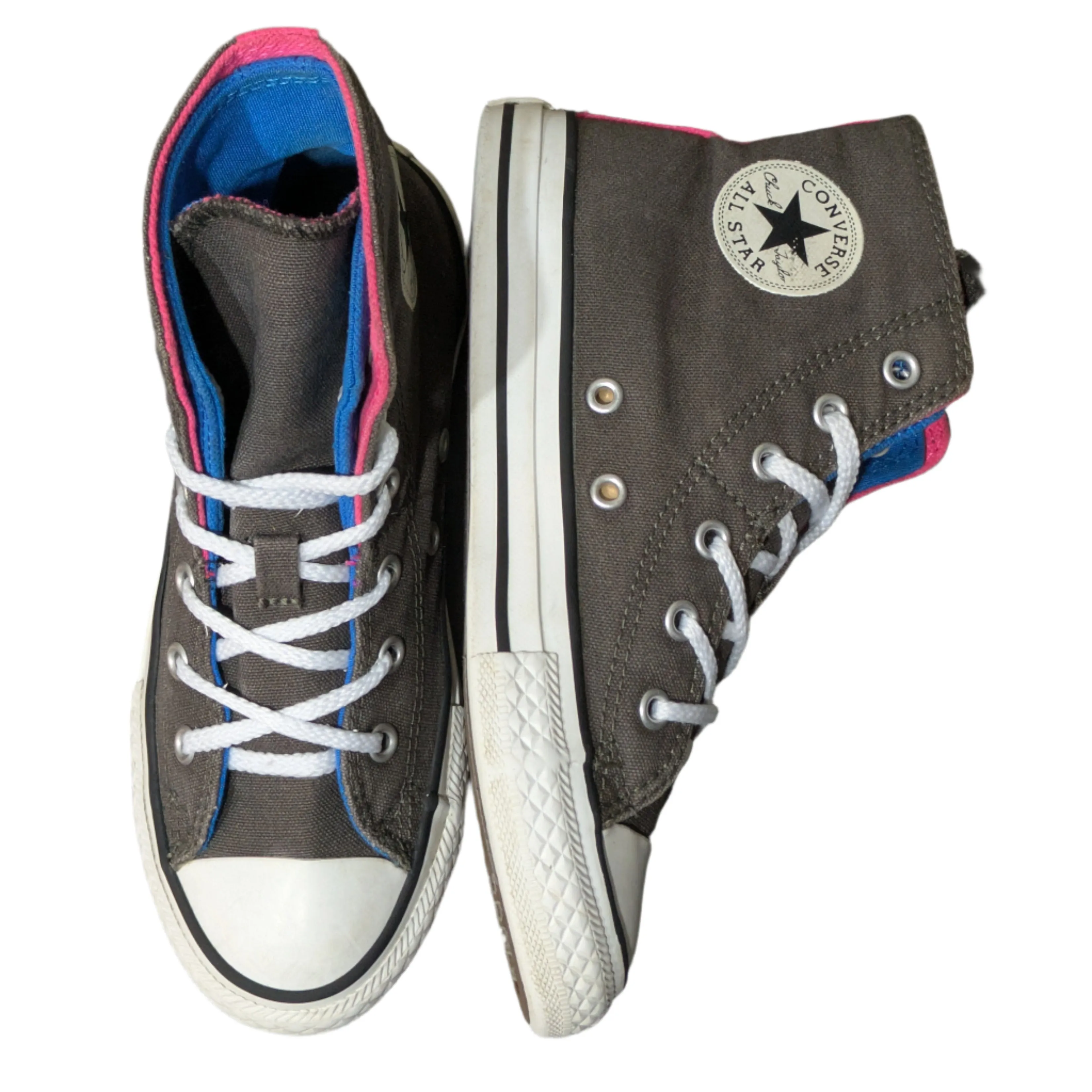 Converse Lifestyle Taylor All Star Classic Trainers - Kids (Charcoal) Size: UK 1 / EU 33 / US 1.5
