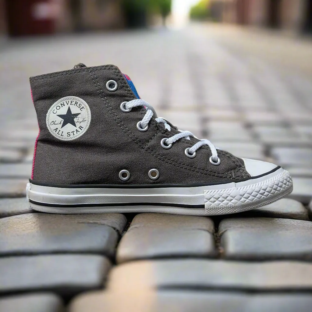 Converse Lifestyle Taylor All Star Classic Trainers - Kids (Charcoal) Size: UK 1 / EU 33 / US 1.5