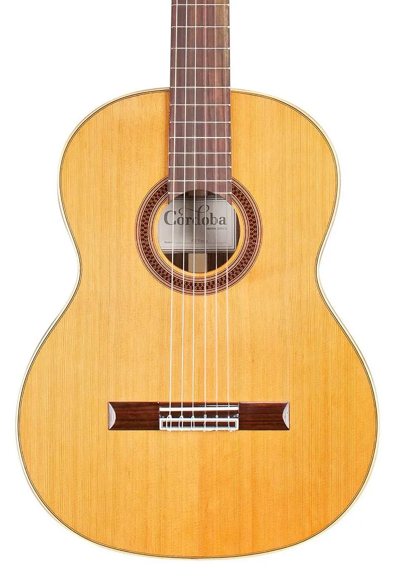 Cordoba F7 Paco Flamenco - Solid Canadian Cedar Top, Rosewood Back & Sides, With Guitar Case