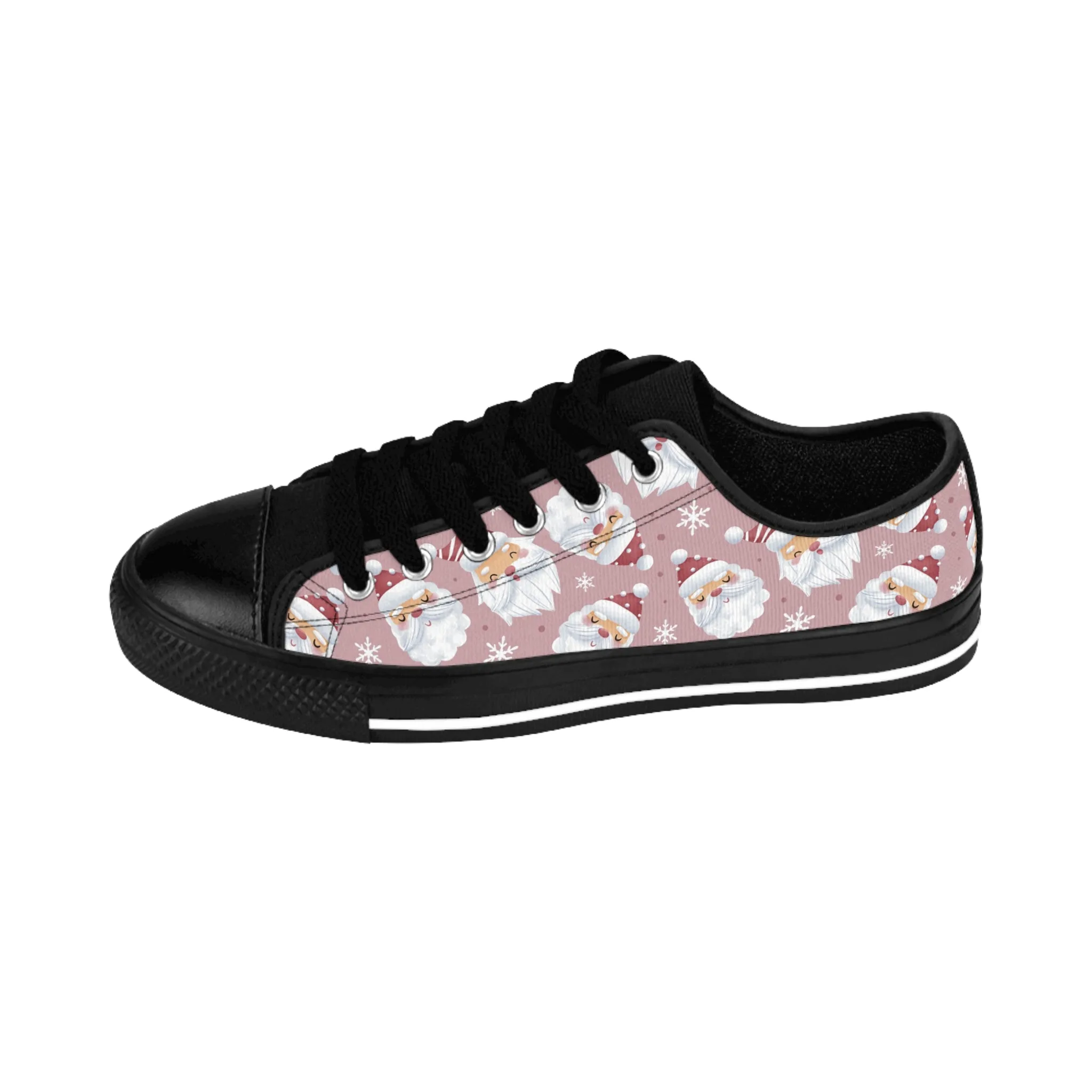 Cute Christmas Santa Clause Women's Sneakers