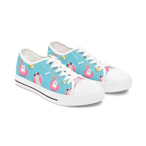 Cute Dog Women's Low Top Sneakers