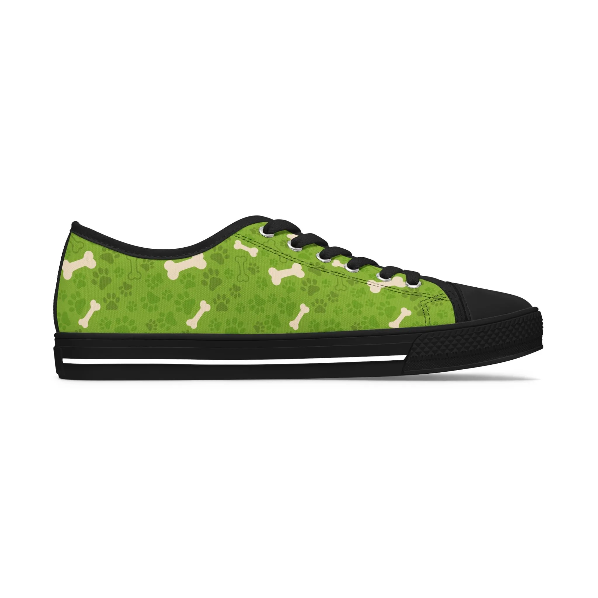 Dog Bone Women's Low Top Sneakers