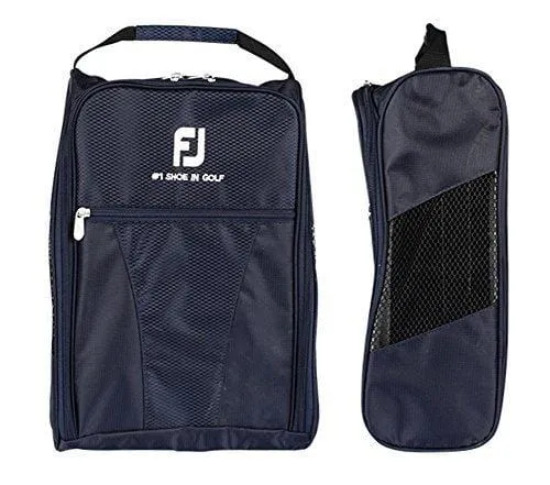 FootJoy Genuine Golf Shoes Bag Zipped Sports Bag Shoe Case - Navy Color