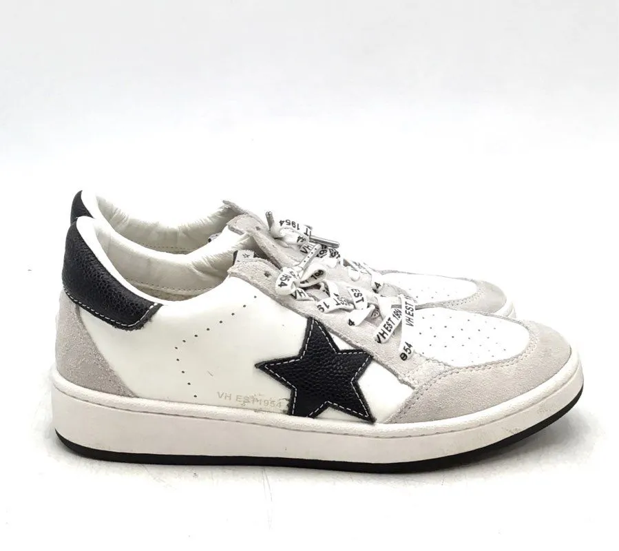 Havana Women's Tammy Black White Gray Lace-Up Athletic Shoes - Size 8.5