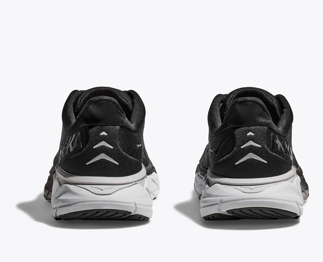 Hoka Womens Arahi 6 - Black/White (1123195-BWHT)