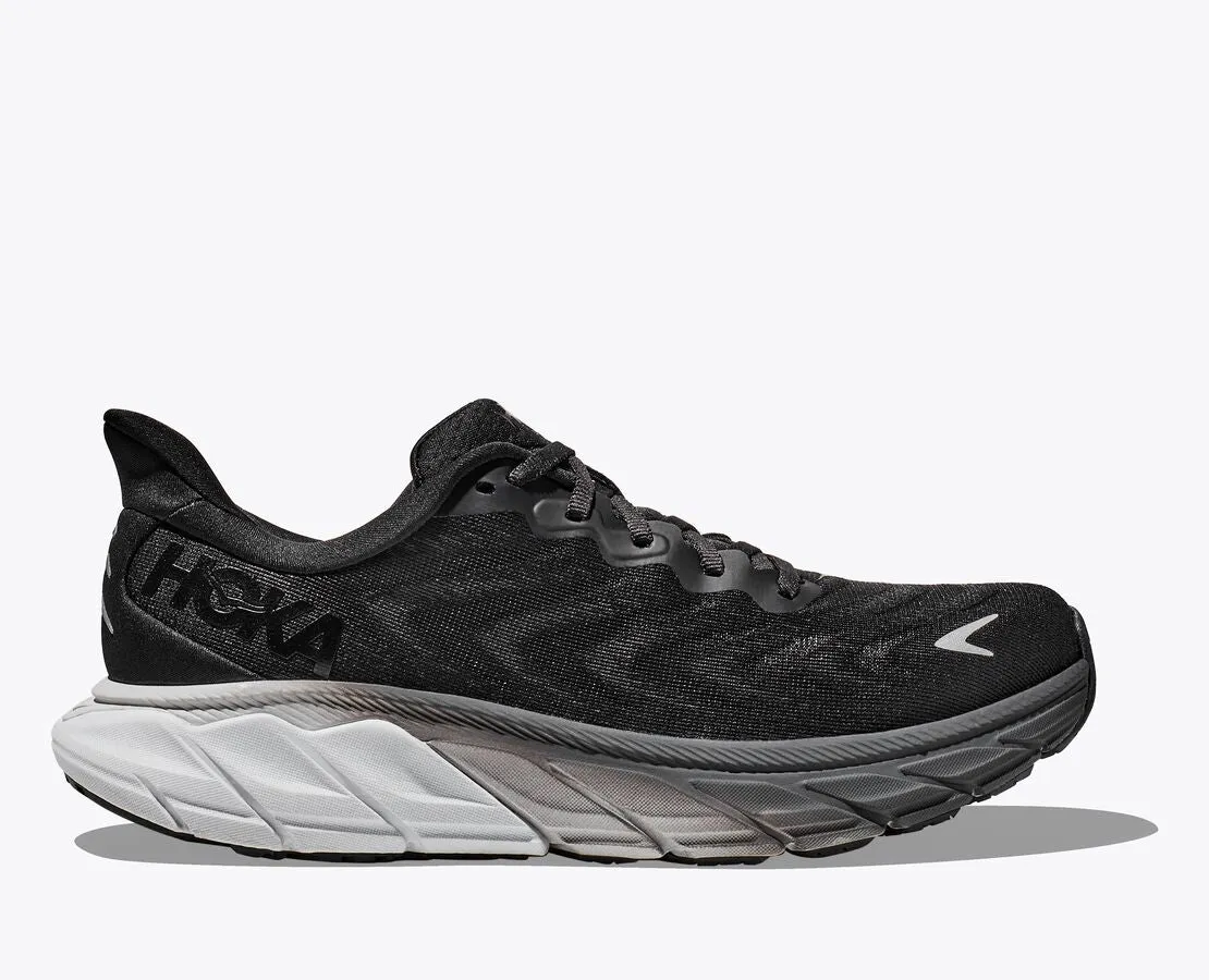 Hoka Womens Arahi 6 - Black/White (1123195-BWHT)