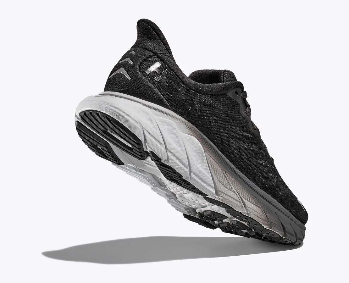 Hoka Womens Arahi 6 - Black/White (1123195-BWHT)