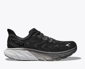 Hoka Womens Arahi 6 Wide - Black/White (1123197-BWHT)