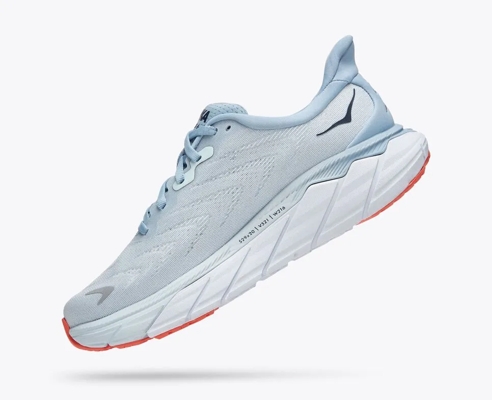 Hoka Womens Arahi 6 Wide -Plein Air / Blue Fog (1123197-PABF)