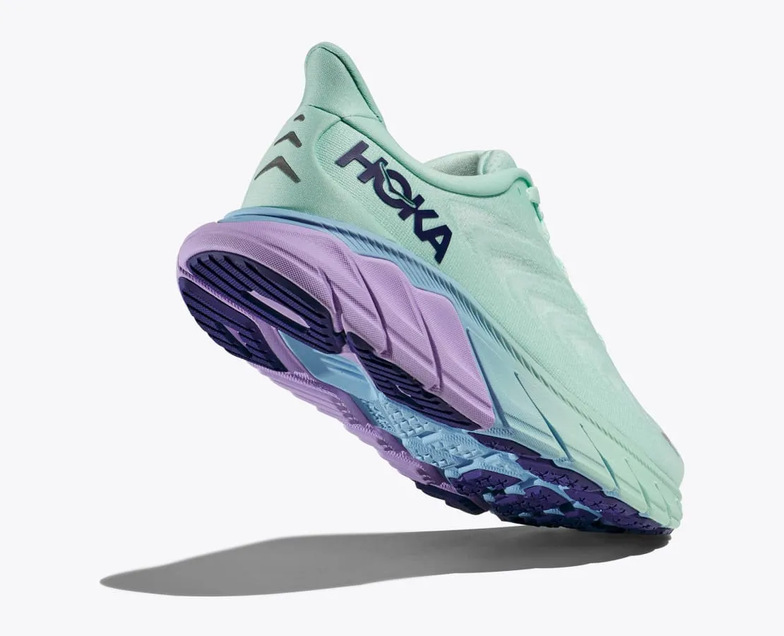 Hoka Womens Arahi 6 Wide-Sunlit Ocean / Lilac Mist (1123197-SOLM)