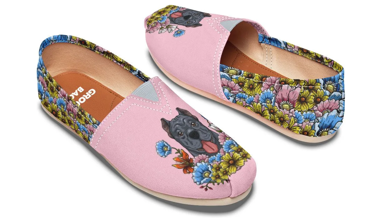 Illustrated Cane Corso Casual Shoes