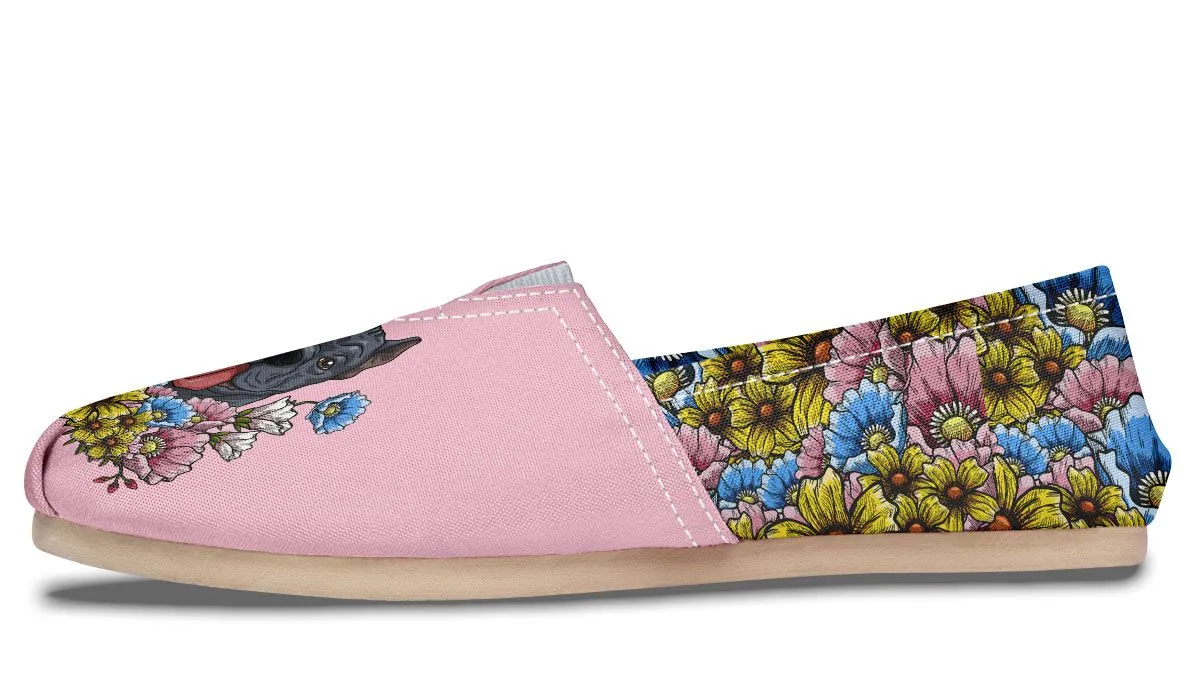 Illustrated Cane Corso Casual Shoes