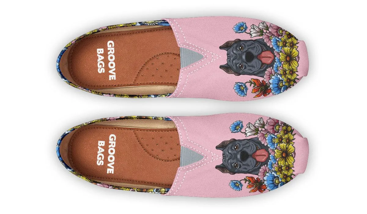 Illustrated Cane Corso Casual Shoes