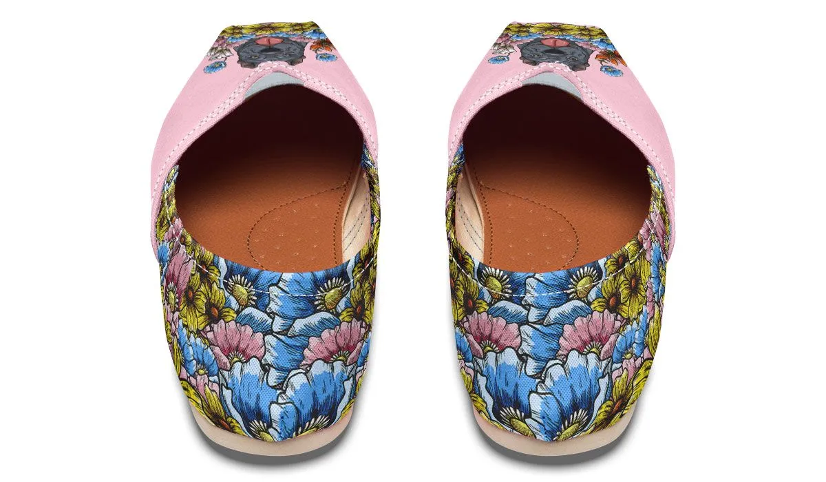 Illustrated Cane Corso Casual Shoes