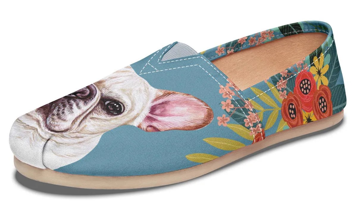 Joyful French Bulldog Casual Shoes