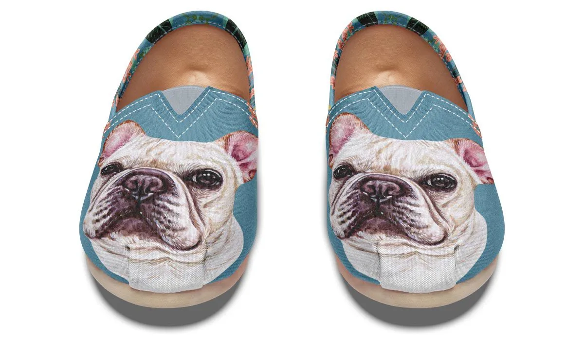 Joyful French Bulldog Casual Shoes